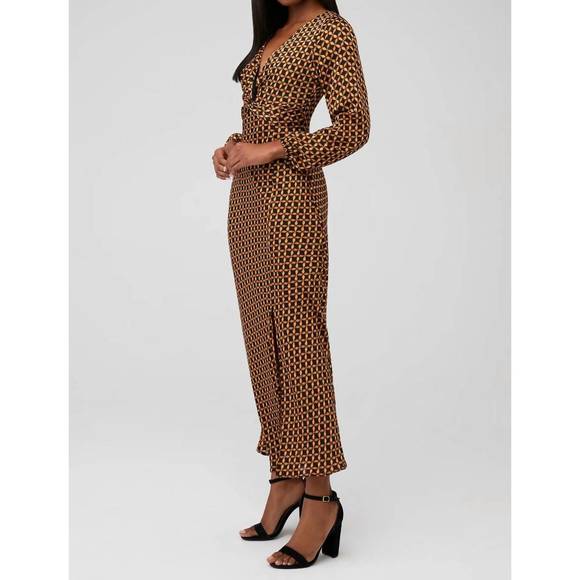 MINKPINK pre-loved valentina maxi dress in multi - Picture 2 of 3